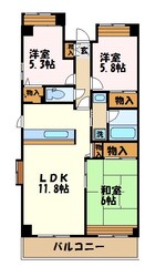 グレース代官４の物件間取画像